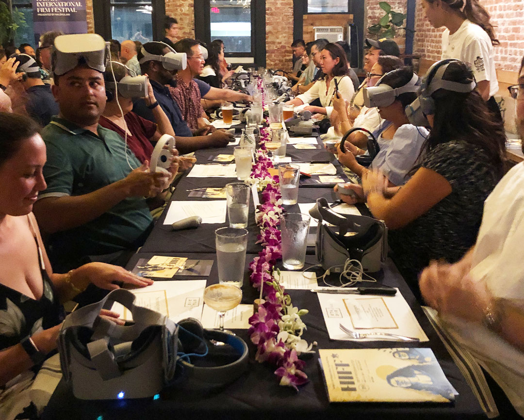 Attendees participating in Jenny Dorsey’s presentation of Asian in America, at The Pig and the Lady in Honolulu. Attendees participating in Jenny Dorsey’s presentation of Asian in America, at The Pig and the Lady in Honolulu.