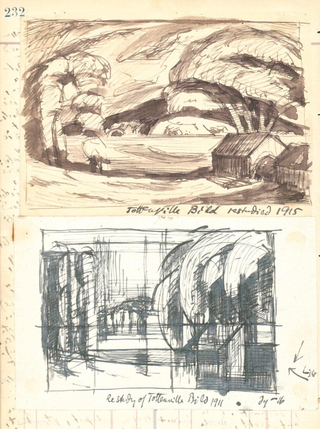 Sketches and notes for Perth Amboy West (Tottenville)