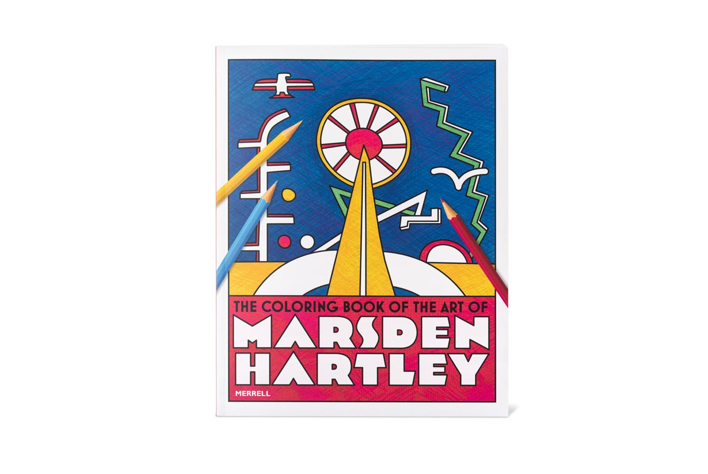 Coloring Book of the Art of Marsden Hartley cover